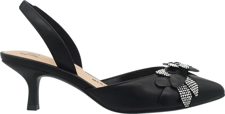 Impo Women's Ellen Slingback Kitten Heel Pumps - Image 2