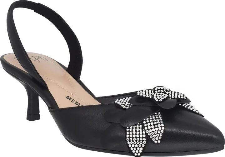Impo Women's Ellen Slingback Kitten Heel Pumps