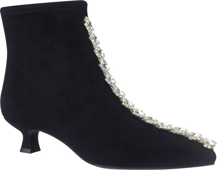 Impo Women's Garda Bling Kitten Heel Dress Booties