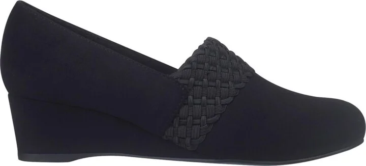 Impo Women's Gerrie Memory Foam Stretch Wedge Shooties - Image 2