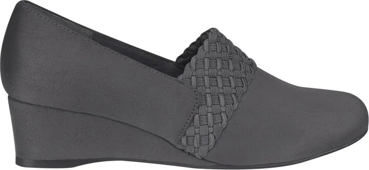 Impo Women's Gerrie Memory Foam Stretch Wedge Shooties - Image 10