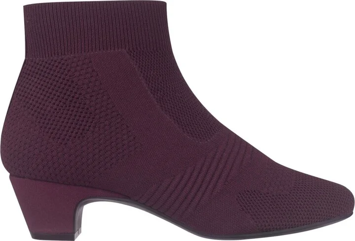 Impo Women's Godina Kitten Heel Stretch Knit Ankle Booties - Image 2