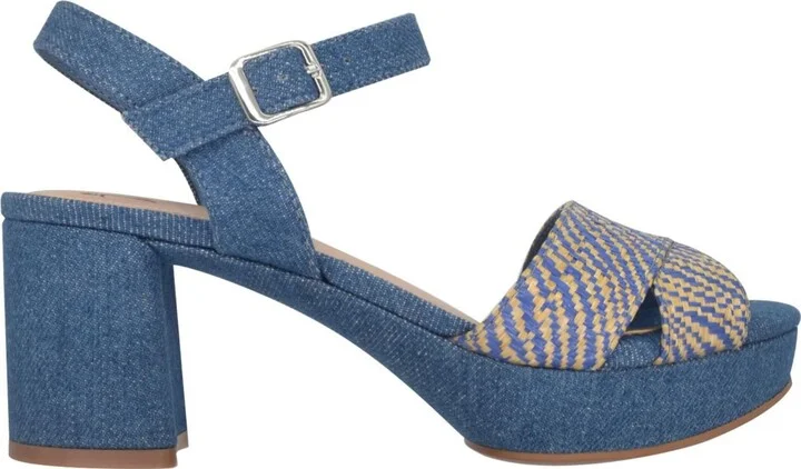 Impo Women's Nicolette Platform Block Heel Sandals - Natural, Black - Image 6