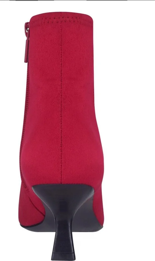 Impo Women's Nidia Stretch Kitten Heel Pointed Toe Ankle Booties - Image 3