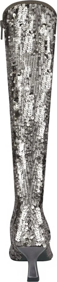 Impo Women's Nyree Memory Foam Stretch Sequin Boots - Image 3