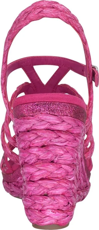 Impo Women's Omalia Raffia Platform Wedge Sandals - Image 3