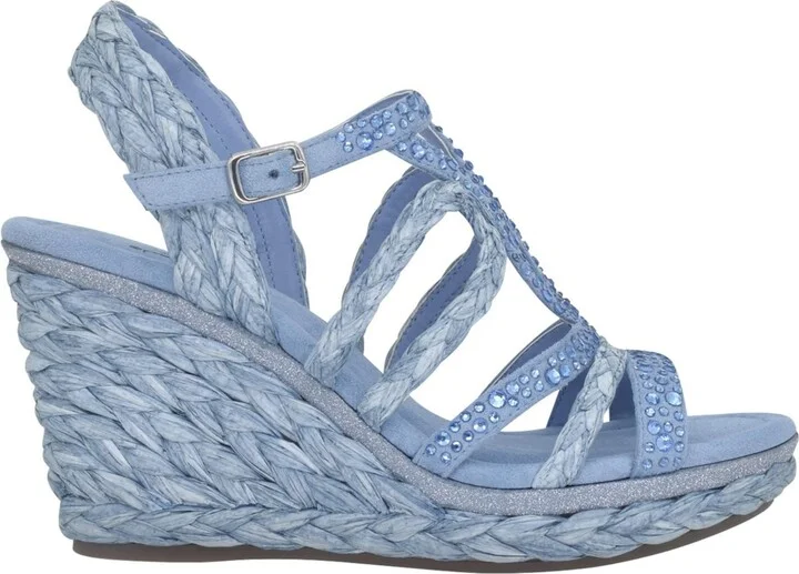 Impo Women's Omalia Raffia Platform Wedge Sandals - Image 6