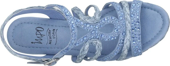 Impo Women's Omalia Raffia Platform Wedge Sandals - Image 8