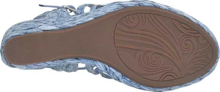 Impo Women's Omalia Raffia Platform Wedge Sandals - Image 9