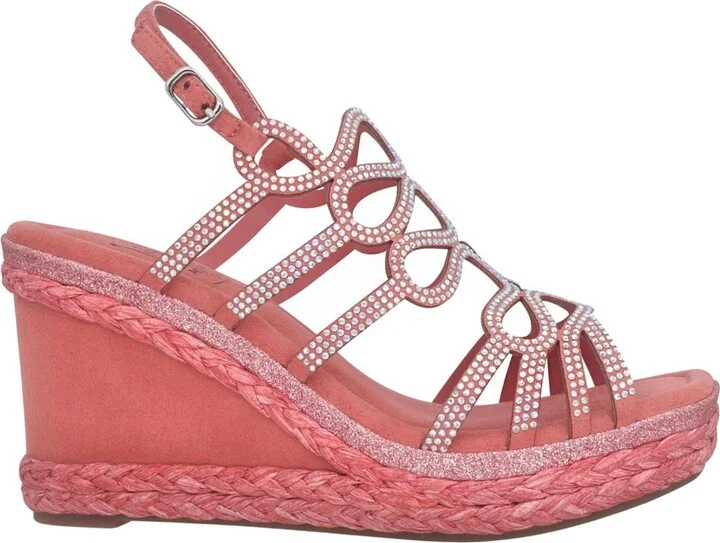 Impo Women's Orleans Raffia Platform Wedge Sandals - Image 2