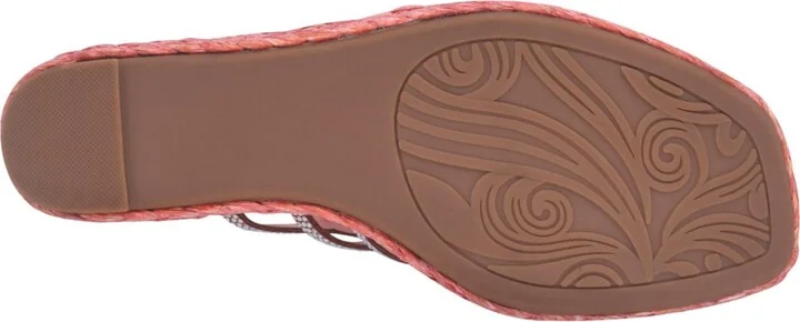 Impo Women's Orleans Raffia Platform Wedge Sandals - Image 5