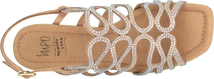 Impo Women's Orleans Raffia Platform Wedge Sandals - Image 8