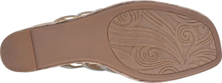 Impo Women's Orleans Raffia Platform Wedge Sandals - Image 9