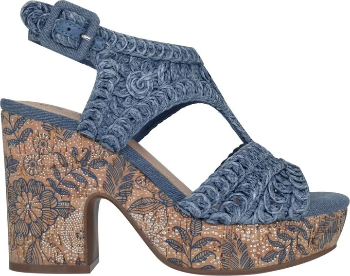 Impo Women's Osanna Woven Raffia Platform Sandals - Image 2