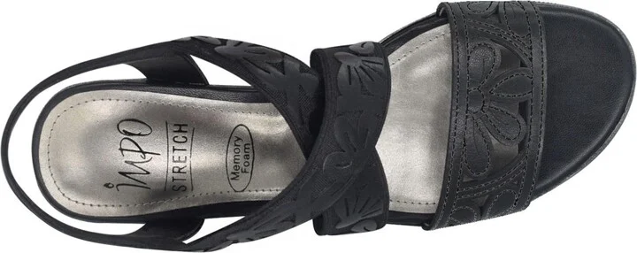 Impo Women's Rainey Laser Stretch Elastic Sandals - Image 4