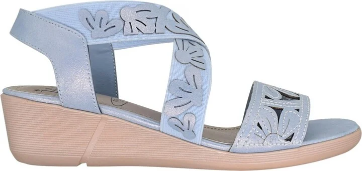 Impo Women's Rainey Laser Stretch Elastic Sandals - Image 10