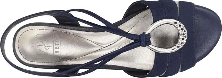 Impo Women's Rita Ornamented Stretch Wedge Sandals - Image 4
