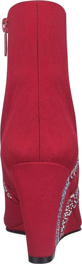 Impo Women's Temple Memory Foam Wedge Booties - Image 3