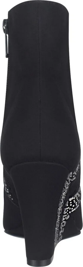 Impo Women's Temple Memory Foam Wedge Booties - Image 6