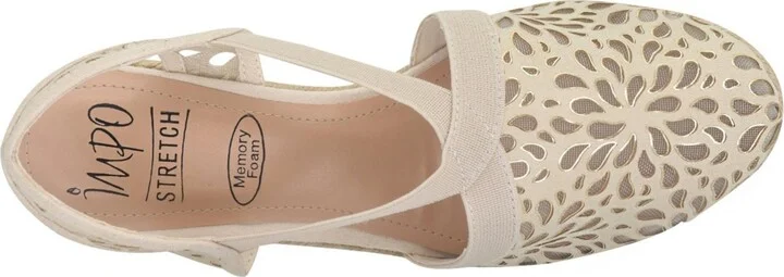 Impo Women's Tuccia Laser Cut Platform Wedge Sandals - Image 4