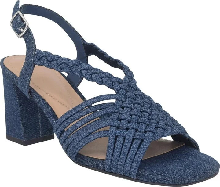 Impo Women's Valo Stretch Block Heel Dress Sandals