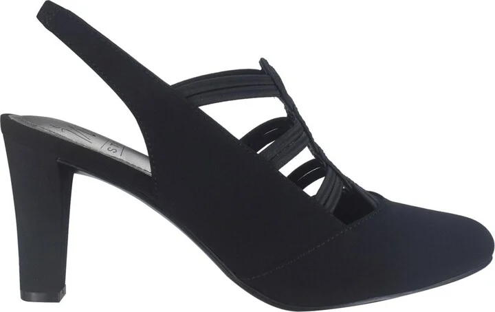 Impo Women's Velia Memory Foam Stretch Slingback Pumps - Image 2