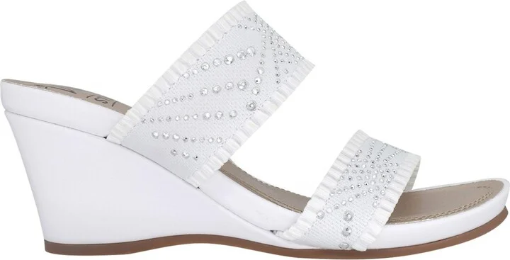 Impo Women's Verbena Embellished Stretch Wedge Sandals - Image 2