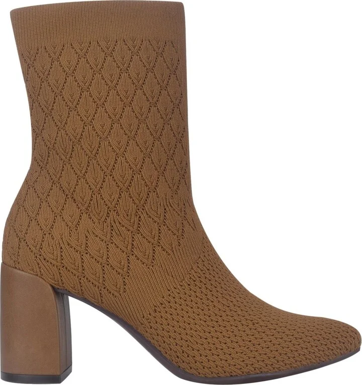 Impo Women's Vyra Stretch Knit Block Heel Booties - Image 2