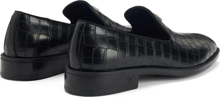 Imrham crocodile-effect loafers - Image 3
