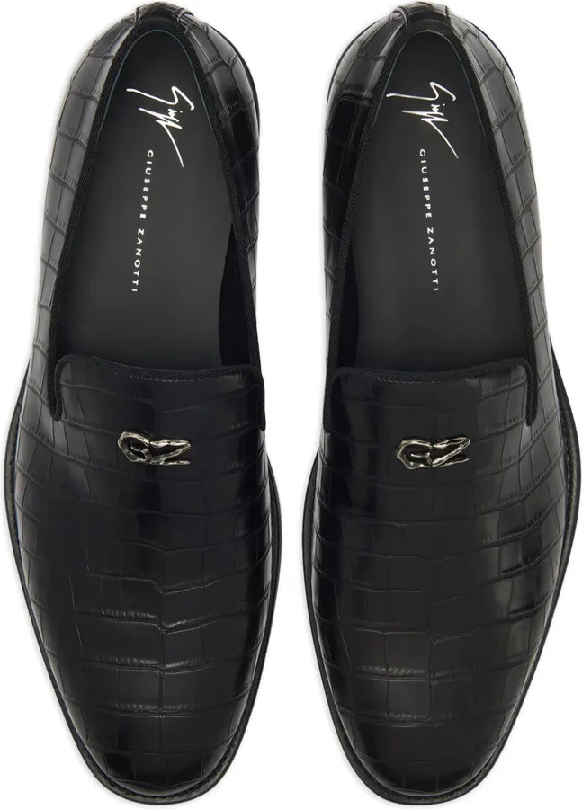 Imrham crocodile-effect loafers - Image 4