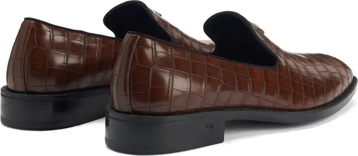 Imrham crocodile-effect loafers - Image 3