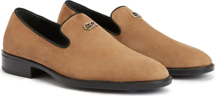 Imrham logo-plaque suede loafers - Image 2