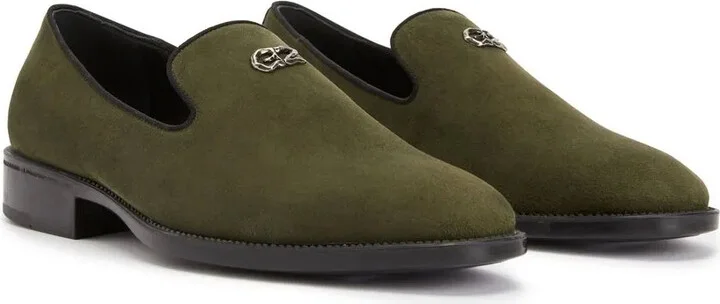 Imrham logo-plaque suede loafers - Image 2