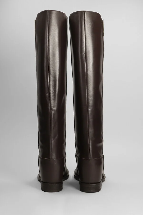 In Dark Brown Leather - Image 4