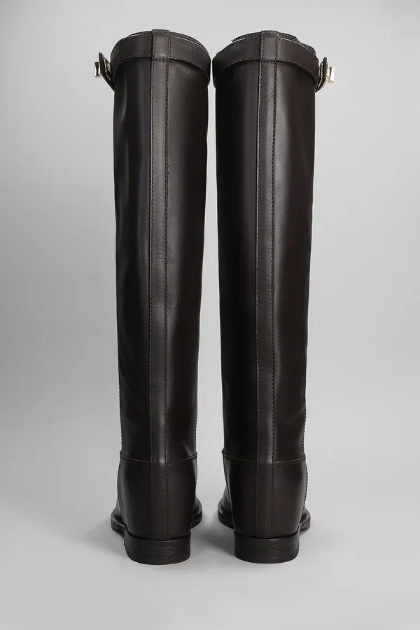 In Dark Brown Leather - Image 4