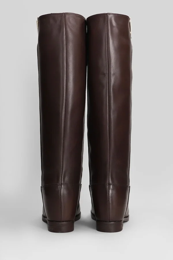 In Dark Brown Leather - Image 4