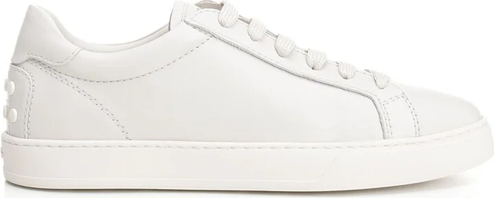 In Smooth Leather Sneakers White
