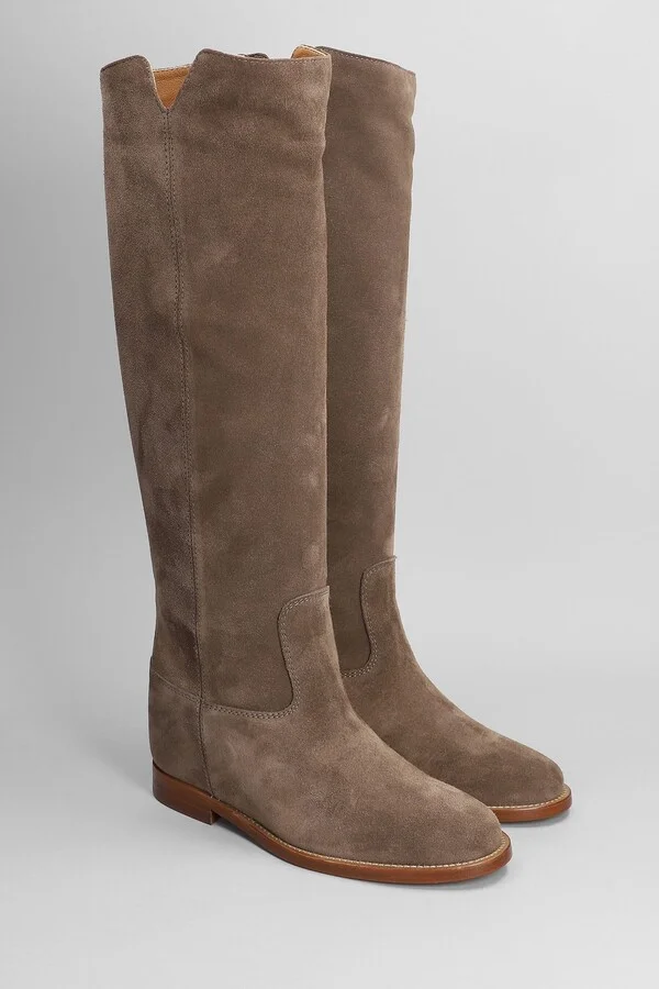 In Taupe Suede - Image 2