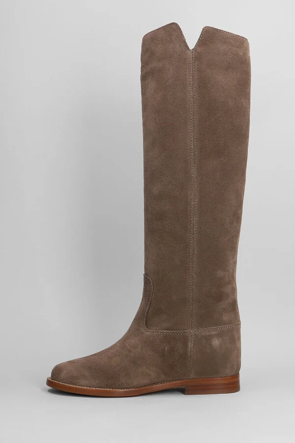 In Taupe Suede - Image 3