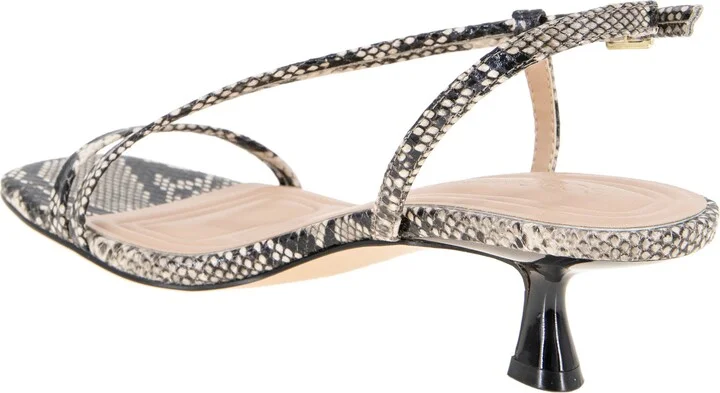 Inaya Snakeskin Embossed Sandal - Image 2
