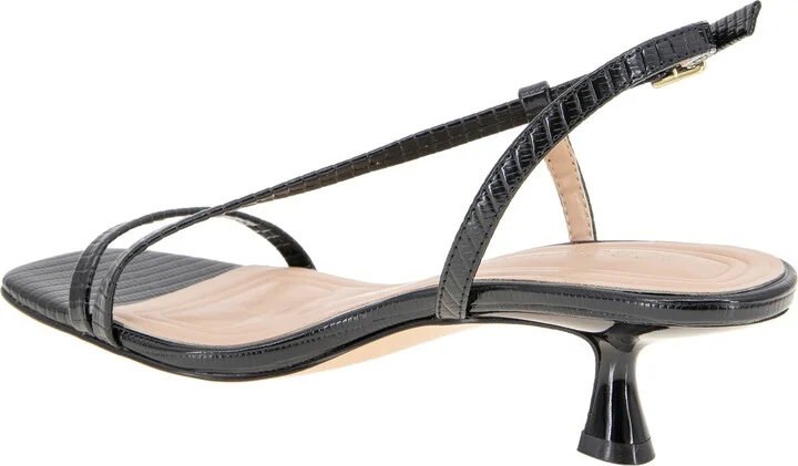 Inaya Snakeskin Embossed Sandal - Image 8
