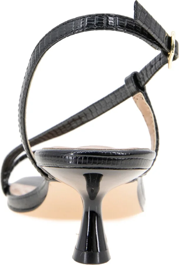 Inaya Snakeskin Embossed Sandal - Image 10