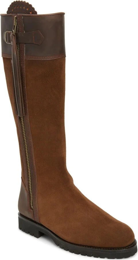 Inclement Long Tassel Waterproof Knee High Boot