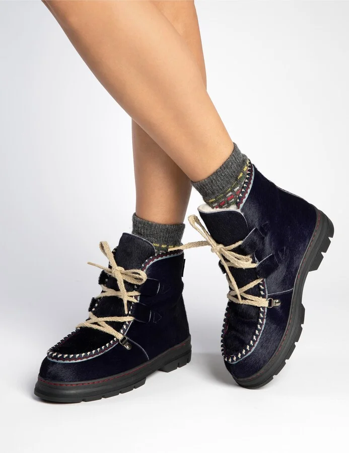 Incredible Genuine Calf Hair Bootie - Image 2