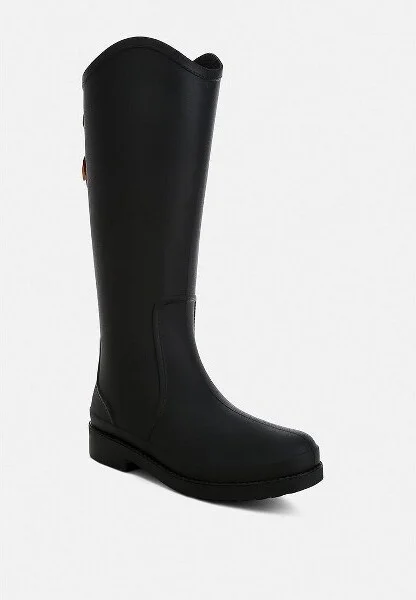 Indiana Charm Detail Calf Boots Women - Image 2