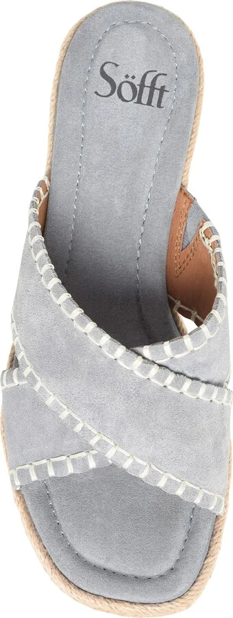 Indie Espadrille Platform Wedge Slide Sandal - Image 11