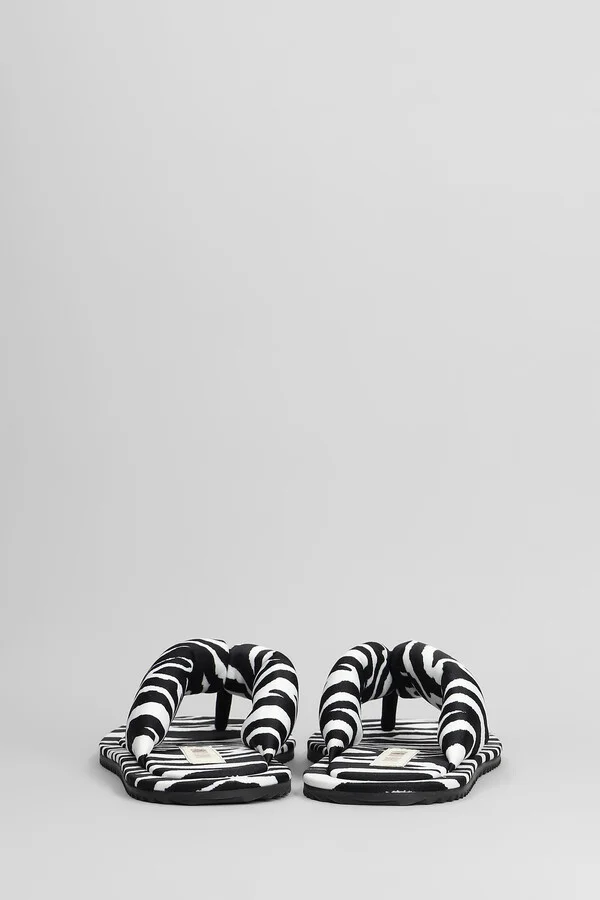 Indie Flats In White Lycra - Image 4