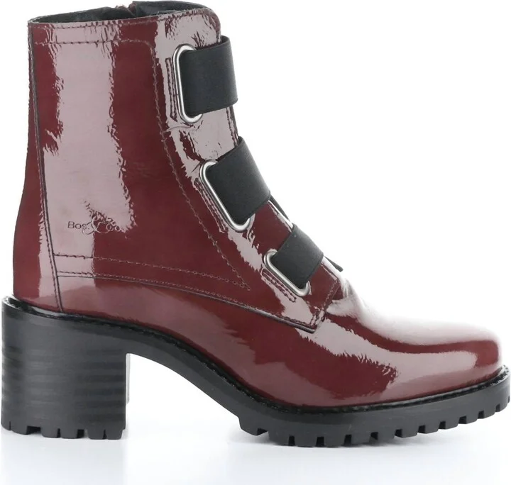 Indie Mosto Boots In Burgundy