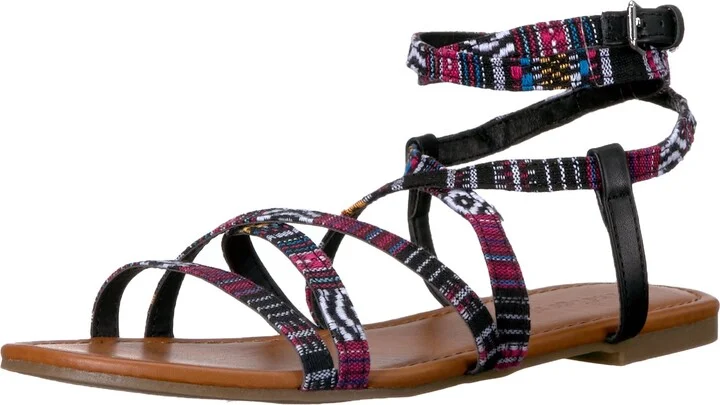 Black/Red Multi