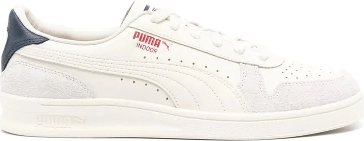 Indoor leather sneakers